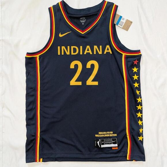 Nike Other - Nike Caitlin Clark #22 Indiana Fever Explorer Edition WNBA Jersey NWT Size M 44